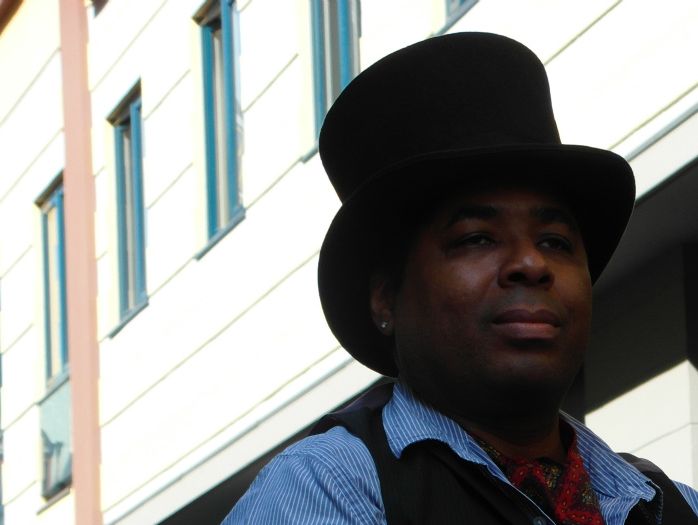 Chris Thomas King fra USA vekket oppmerksomhet  som 
