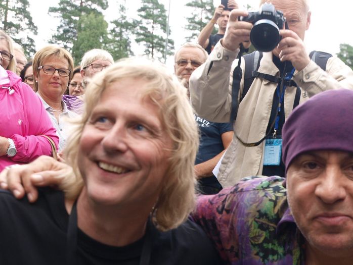 Festivalsjef Jostein Forsberg og 
